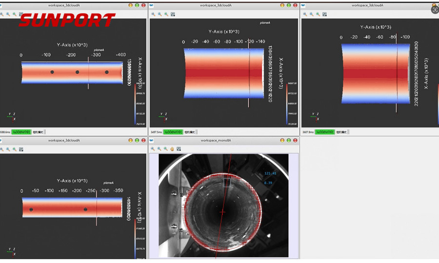 山普智能工業(yè)視覺檢測方案：3D相機在鋼管尺寸及同軸度檢測中的深度應(yīng)用
